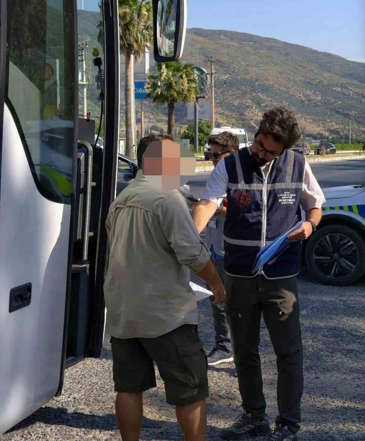 AYDIN İL KÜLTÜR VE TURİZM MÜDÜRLÜĞÜ KOORDİNESİNDE SÖKE'DE GERÇEKLEŞTİRİLEN TURİZM DENETİMLERİNDE 1...