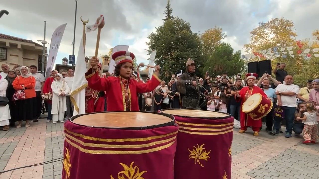 BURSA'NIN FETHİNİN 700. YILI VE 30 AĞUSTOS ZAFER BAYRAMI DOLAYISIYLA DÜZENLENEN KUTLAMALARDA BURSA...