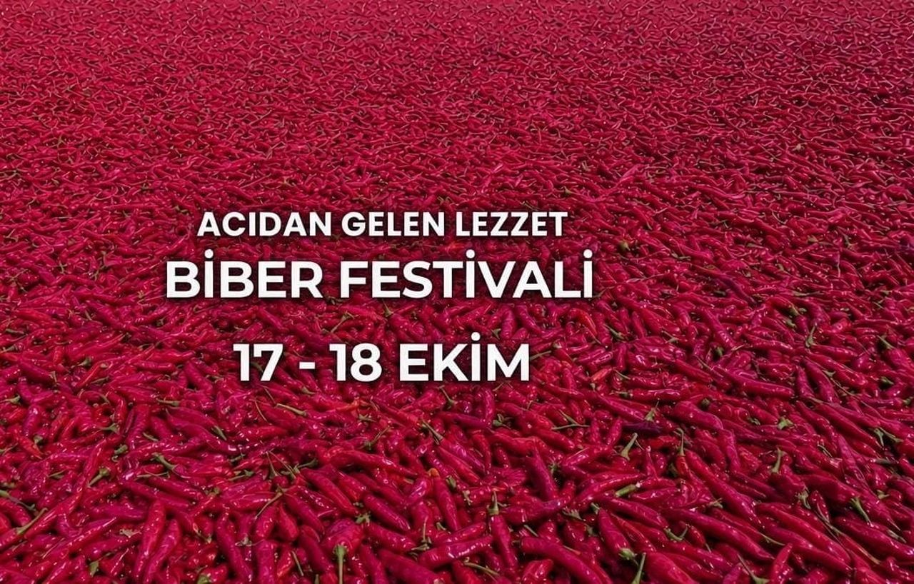 KİLİS'TE BİBER FESTİVALİ BAŞLIYOR