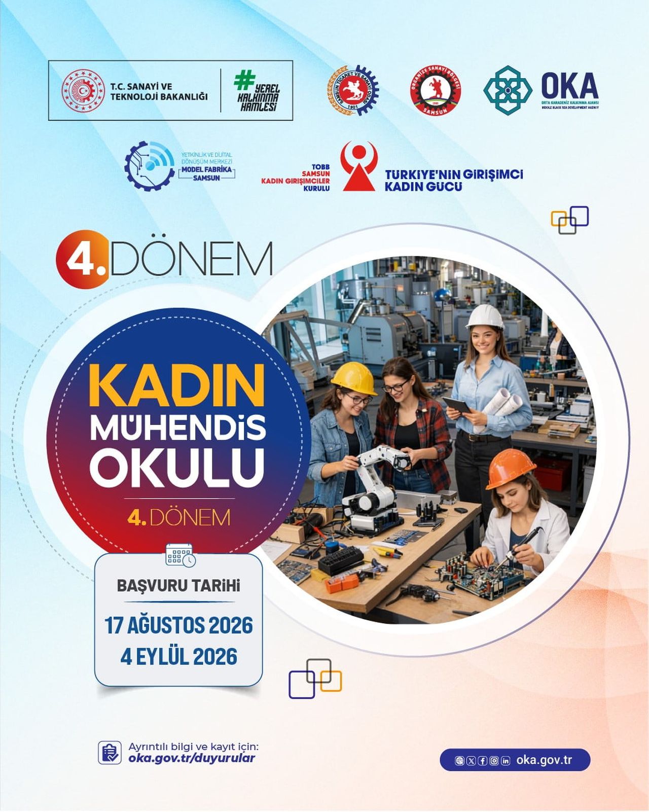 ORTA KARADENİZ KALKINMA AJANSI (OKA) KOORDİNASYONUNDA KADIN İSTİHDAMI VE KADIN GİRİŞİMCİLİĞİ...