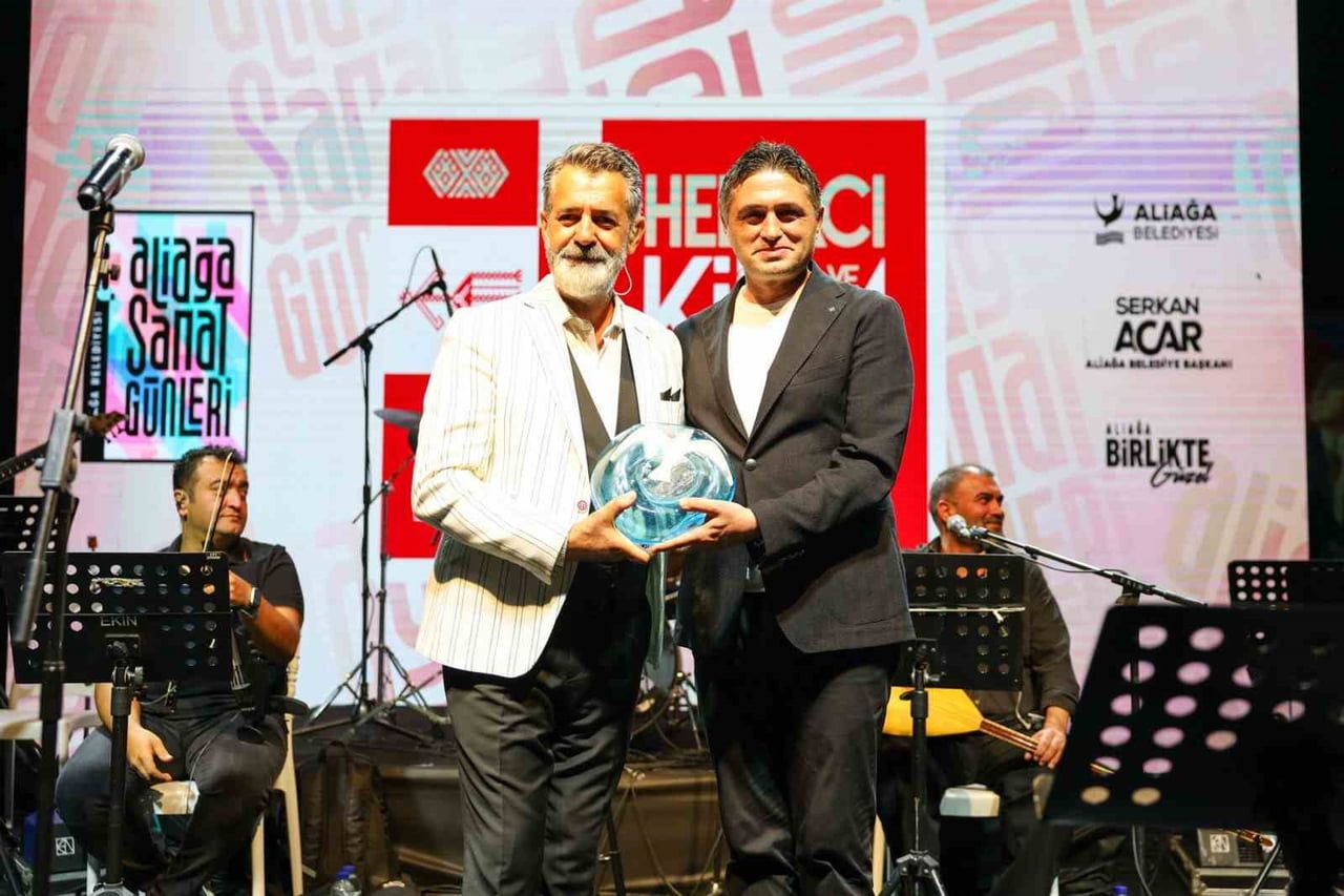 BAŞKAN SERKAN ACAR (SAĞDA) VE HÜSEYİN TURAN