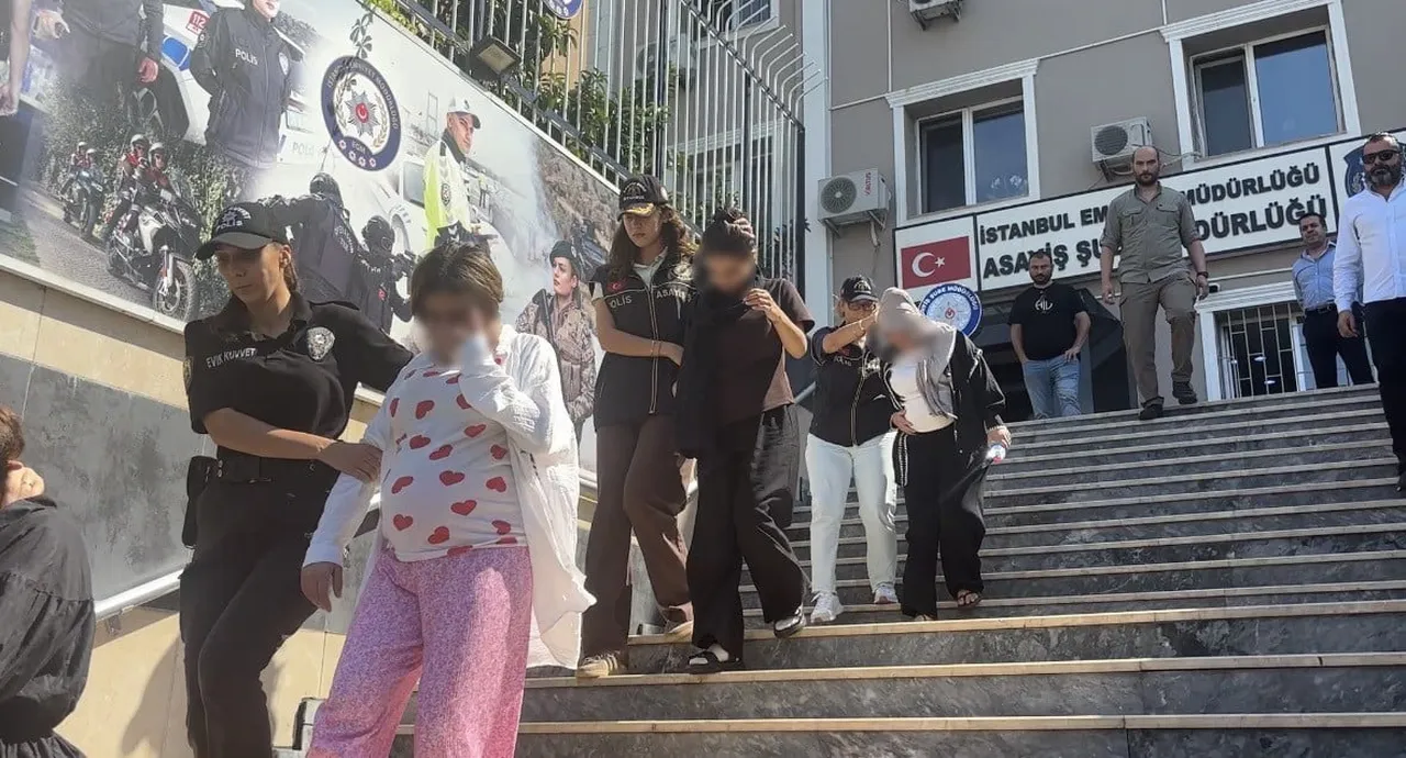 GÖZALTINA ALINAN 26 ŞÜPHELİ EMNİYETTEKİ İŞLEMLERİNİN TAMAMLANMASININ ARDINDAN ADLİYEYE SEVK...