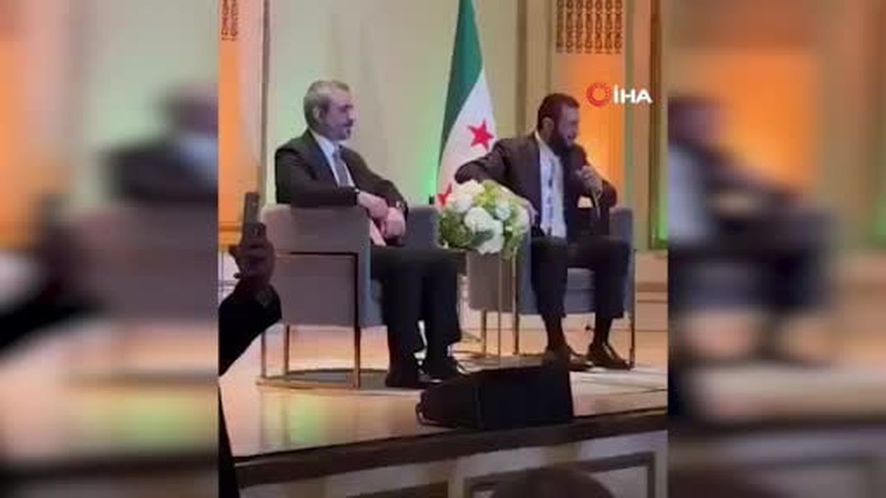 Suriye Devlet Başkanı Ahmed eş-Şara'nın ABD’de Suriye toplumuyla gerçekleştirdiği buluşmada...