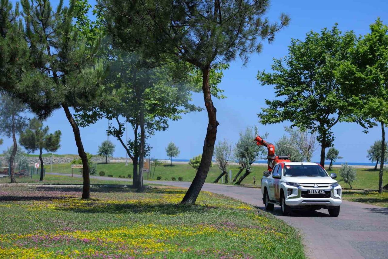 SAMSUN BÜYÜKŞEHİR BELEDİYESİ, YAZ MEVSİMİYLE BİRLİKTE ARTIŞ GÖSTEREN SİVRİSİNEK VE DİĞER VEKTÖR...
