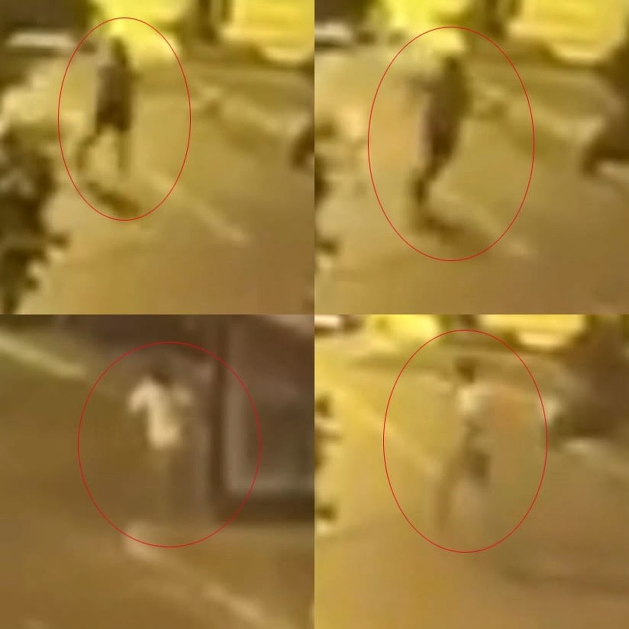 GÜVENLİK KAMERASINDAN ORTAYA ÇIKAN BİR GÖRÜNTÜ DİKKAT ÇEKTİ. GÖRÜNTÜDE ŞÜPHELİNİN KOVALADIĞI...
