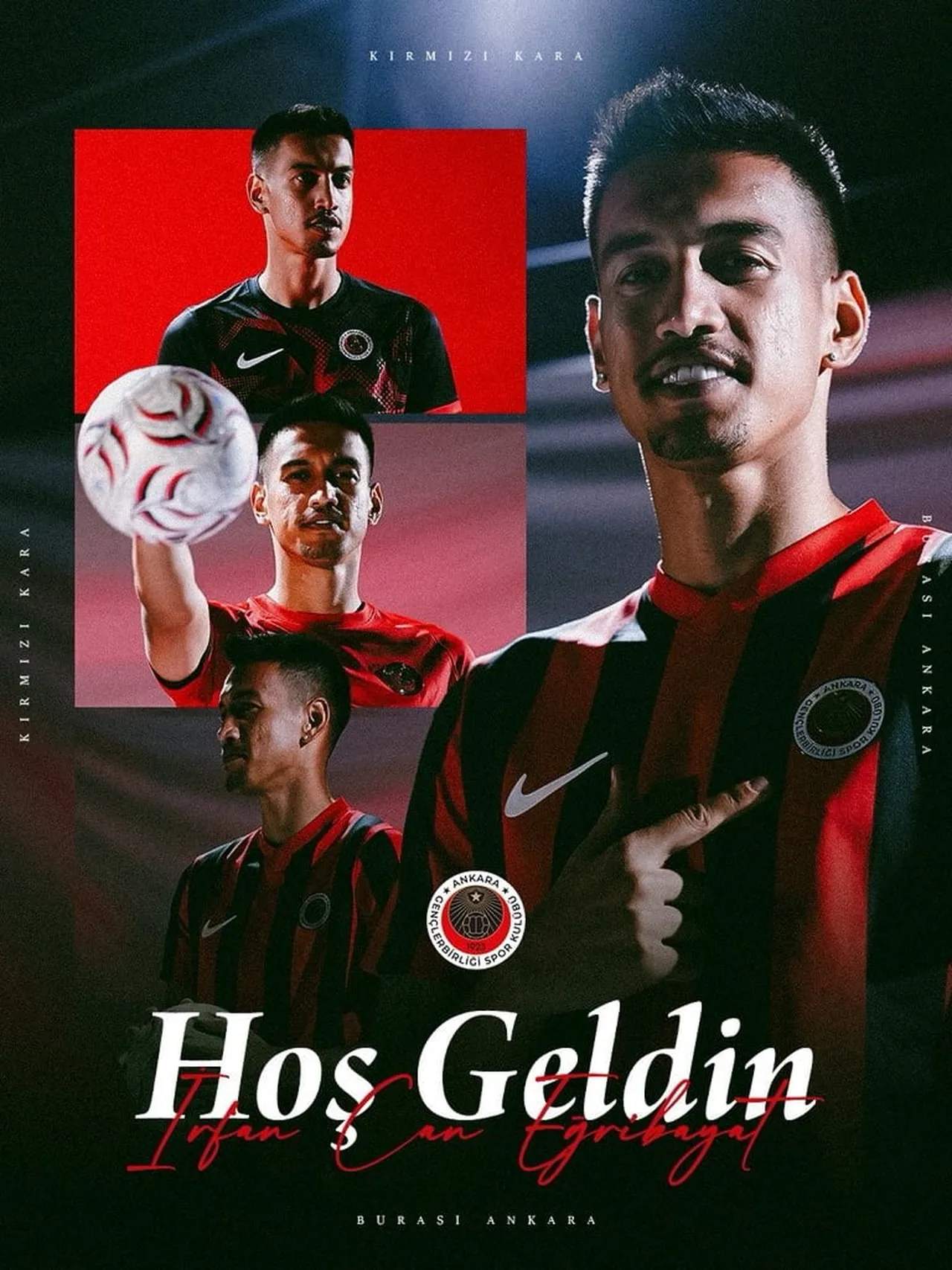 GENÇLERBİRLİĞİ, 28 YAŞINDAKİ ELDİVEN İRFAN CAN EĞRİBAYAT'I TRANSFER ETTİĞİNİ...