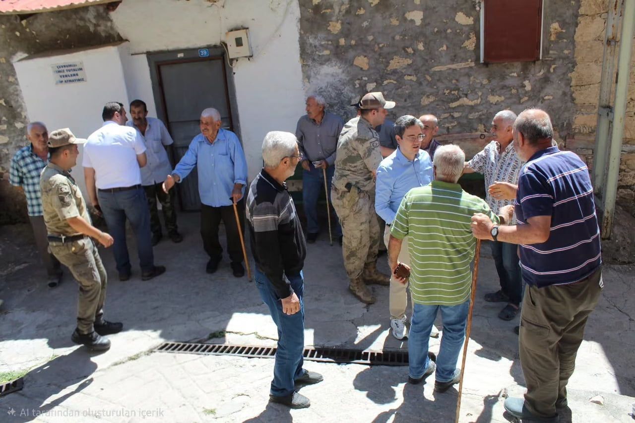 KEMALİYE KAYMAKAMI ARIKAN, YILDIZLI KÖYÜNÜ ZİYARET ETTİ