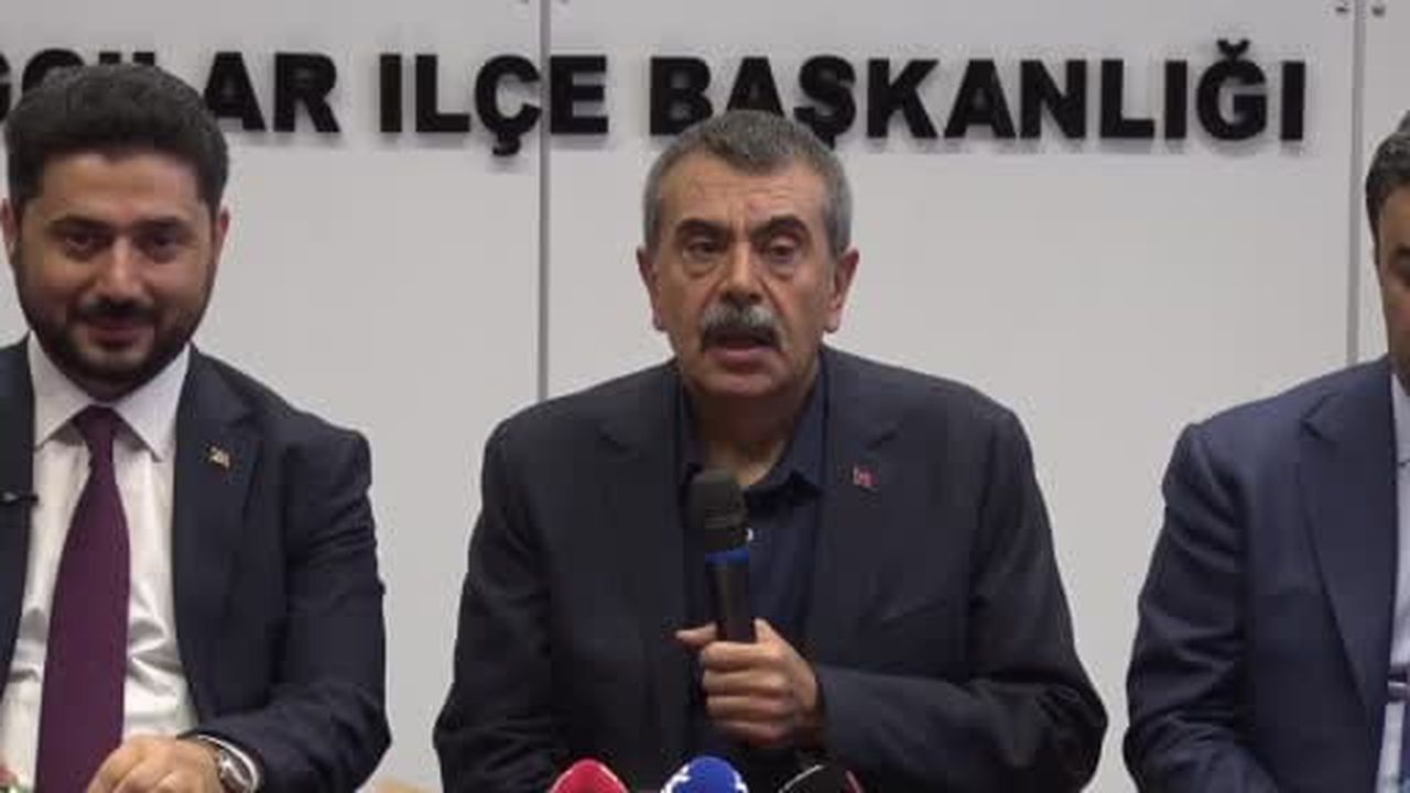 Bakan Tekin: Terörsüz Türkiye sürecine hep beraber sahip çıkacağız
