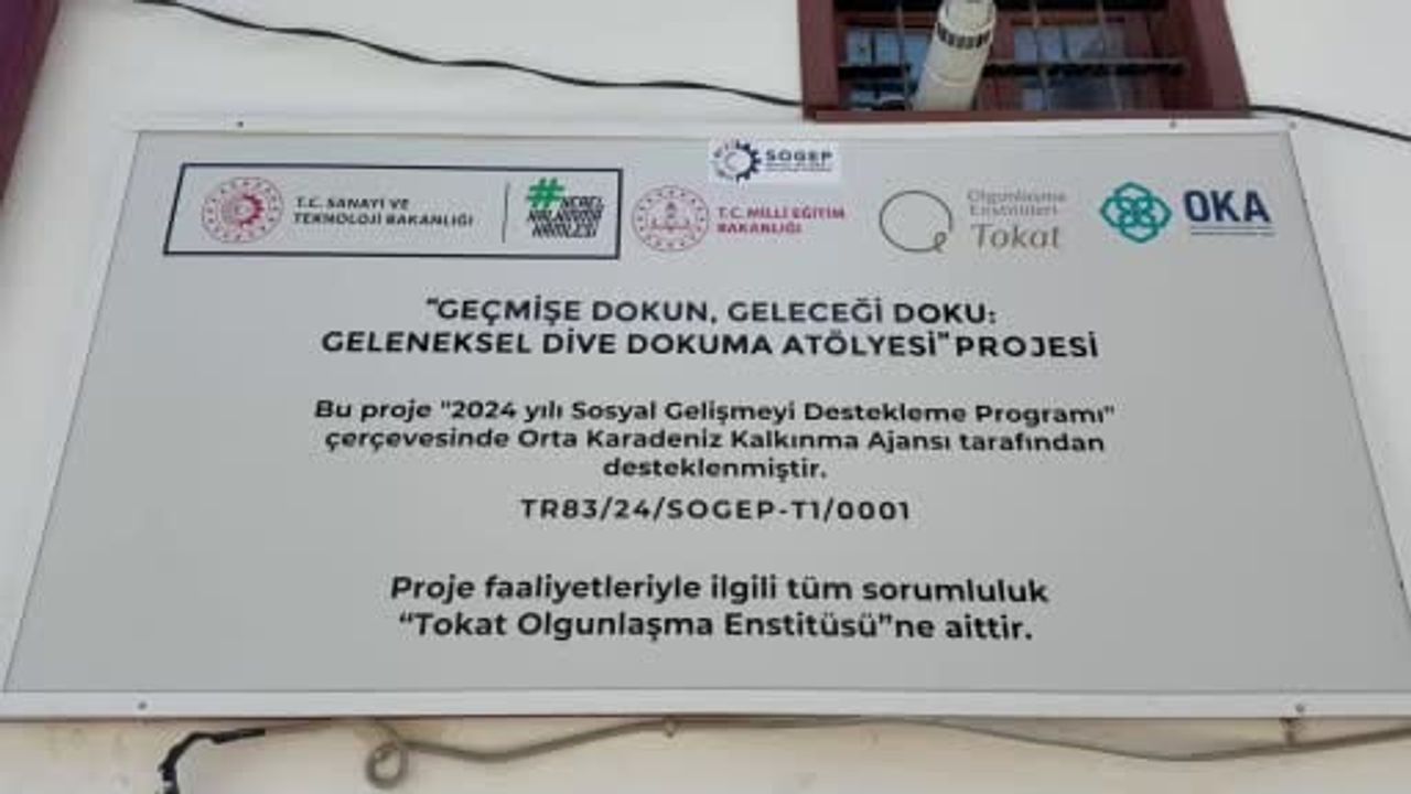 Tokat'ın asırlık Dive dokuması, kadın emeğiyle yeniden hayat buldu