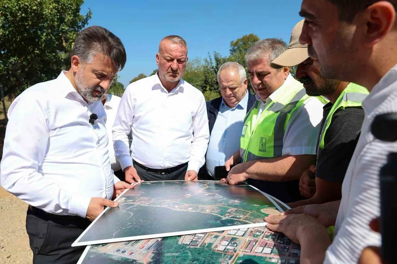 BURSA BÜYÜKŞEHİR BELEDİYESİ BAŞKAN VEKİLİ ŞAHİN BİBA, KARACABEY İLÇESİNDE BÜYÜKŞEHİR BELEDİYESİ...