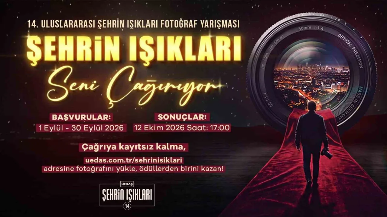 UEDAŞ TARAFINDAN BU YIL 14'ÜNCÜSÜ DÜZENLENEN 'ULUSLARARASI ŞEHRİN IŞIKLARI FOTOĞRAF YARIŞMASI'...