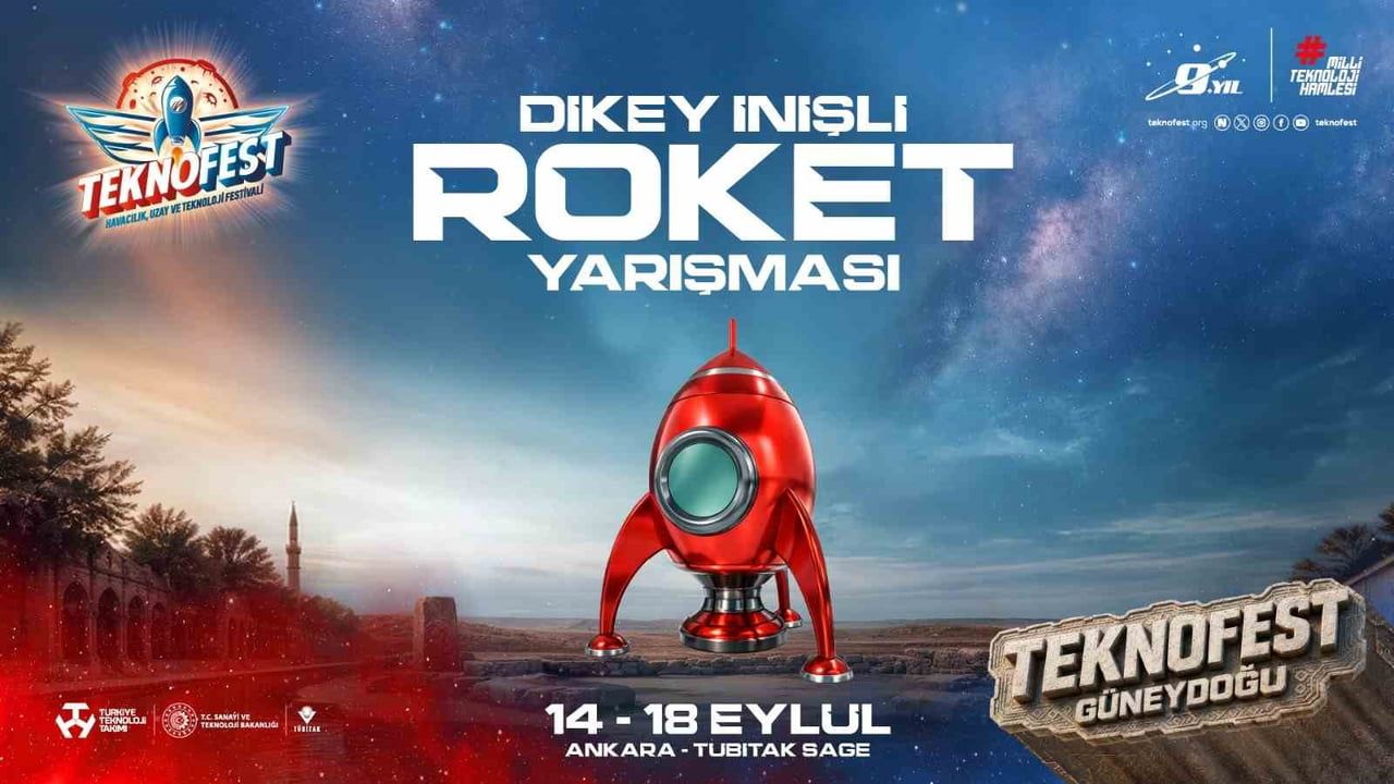 TEKNOFEST 2026 KAPSAMINDA DÜZENLENEN DİKEY İNİŞLİ ROKET YARIŞMASI’NDA FİNAL HEYECANI...