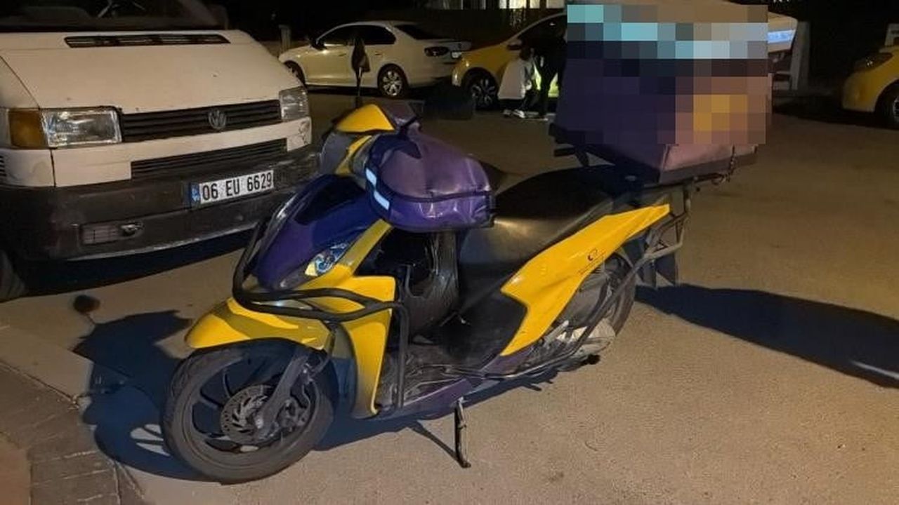 BOLU'DA TAKSİ İLE MOTOSİKLET ÇARPIŞTI: 1 YARALI