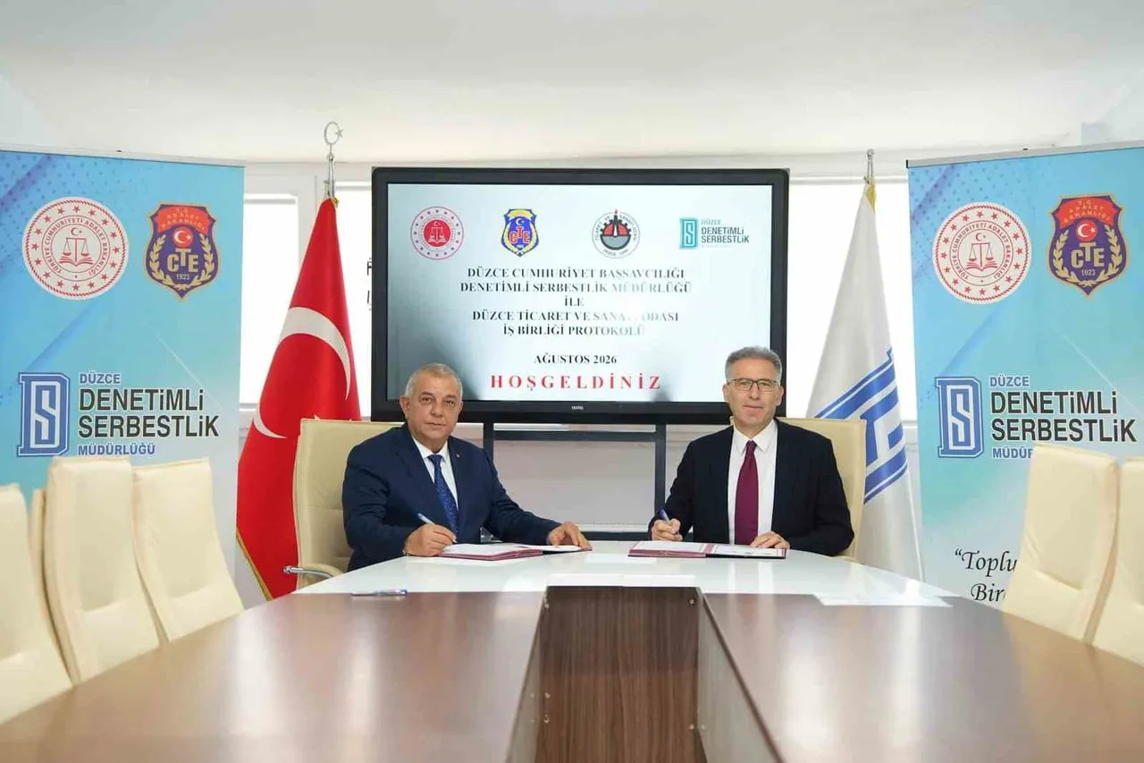 DÜZCE TİCARET VE SANAYİ ODASI (DTSO) İLE DÜZCE CUMHURİYET BAŞSAVCILIĞI ARASINDA, ESKİ HÜKÜMLÜ VE...