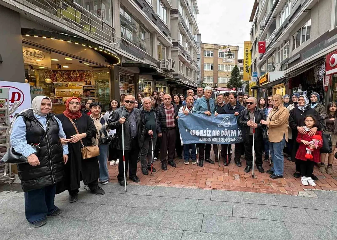15 EKİM DÜNYA BEYAZ BASTON GÜVENLİK GÜNÜ DOLAYISIYLA AÇIKLAMA YAPAN YÖNETİM KURULU BAŞKANI UFUK...