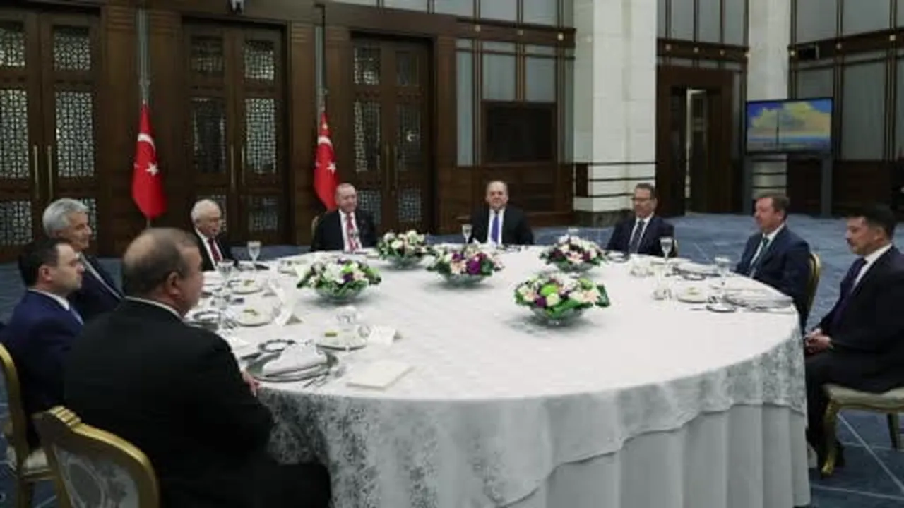 Cumhurbaşkanı Erdoğan, Yüksek Mahkeme Başkanlarıyla bir araya geldi