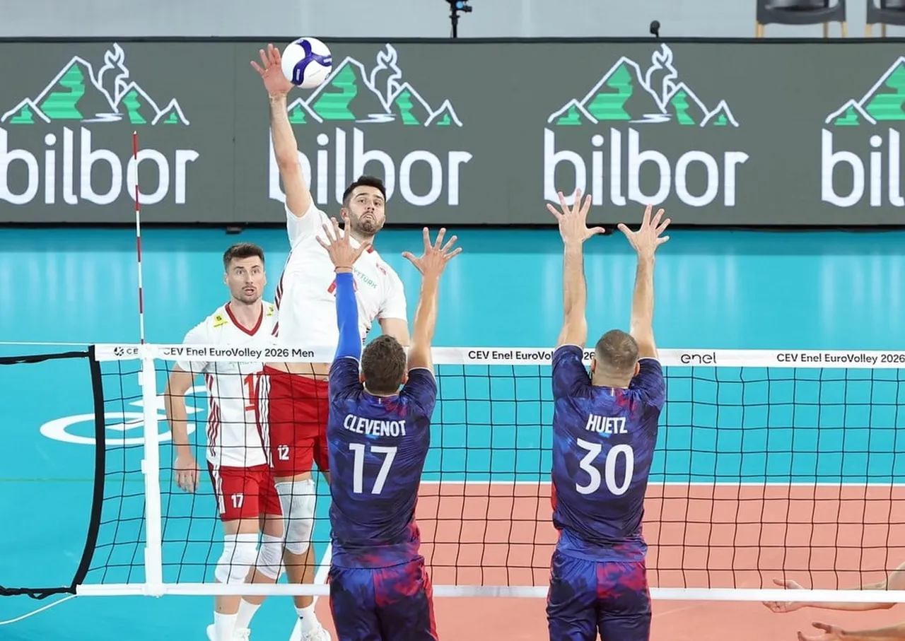 A MİLLİ ERKEK VOLEYBOL TAKIMI, 2026 CEV ERKEKLER AVRUPA VOLEYBOL ŞAMPİYONASI D GRUBU 2. MAÇINDA...