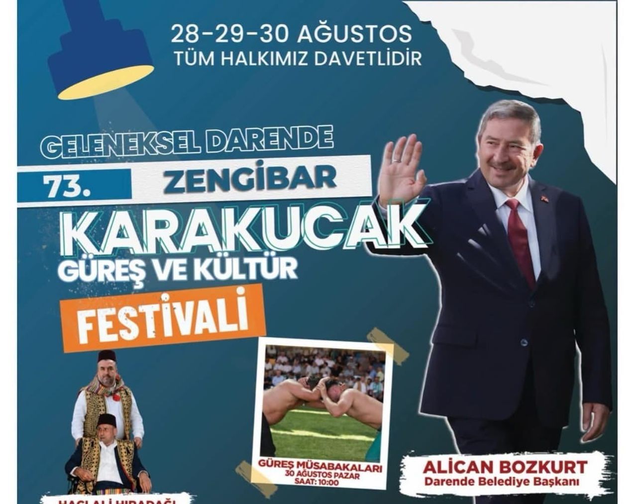 73. ZENGİBAR KARAKUCAK GÜREŞ VE KÜLTÜR FESTİVALİ İÇİN GERİ SAYIM BAŞLADI