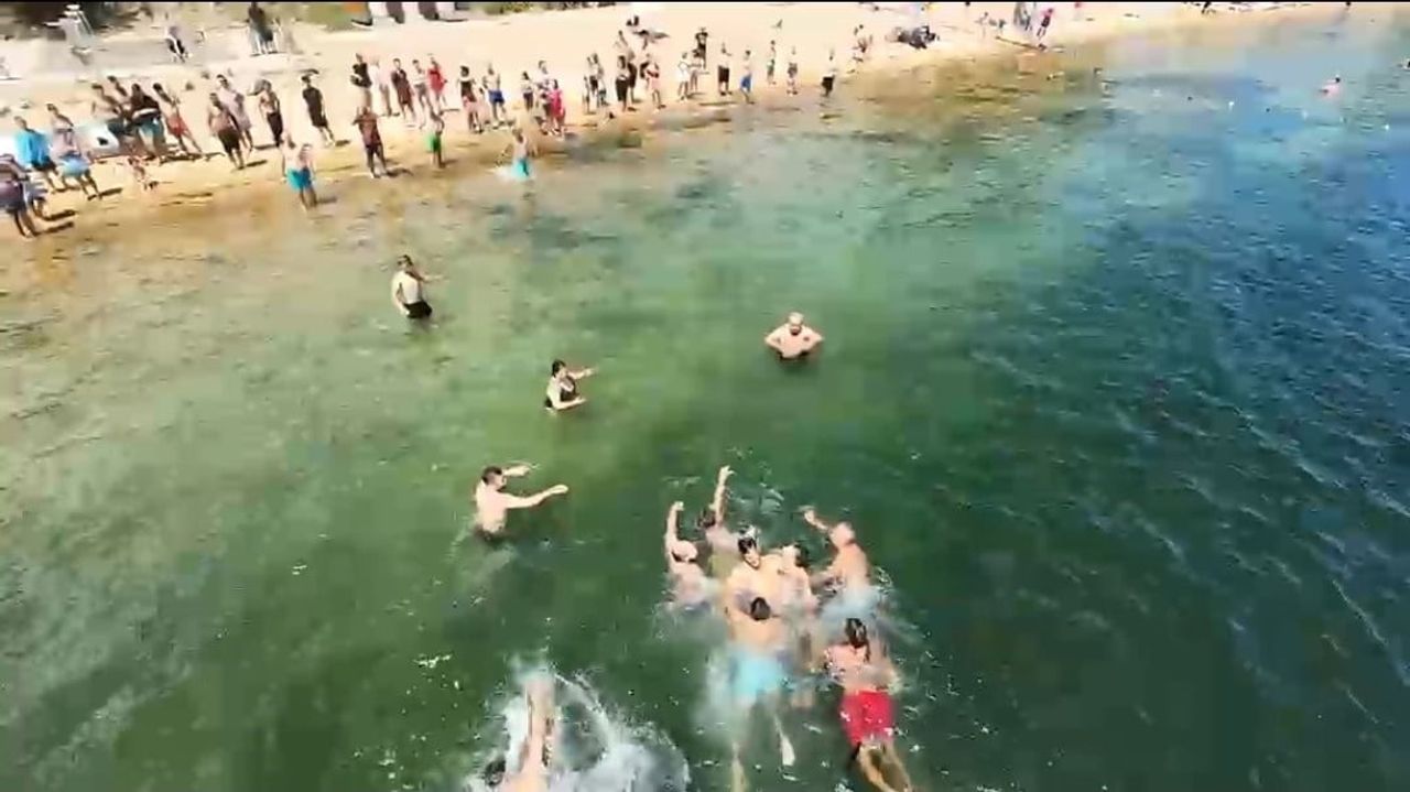 BALIKESİR'İN ERDEK İLÇESİNE BAĞLI TATLISU MAHALLESİ BÜYÜK BAKRAÇ MEVKİSİNDE DENİZDE BOĞULMA...