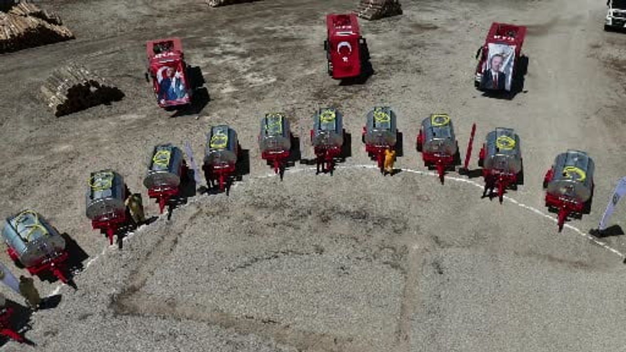 Orman yangınlarına karşı mücadelede dağıtılan su tankeri sayısı 164'e ulaştı