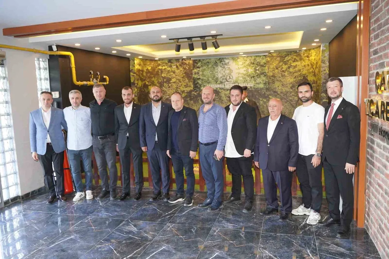 ÇARŞAMBA İLÇE KYK MÜDÜRÜ OKTAY GELMEZ İLE ÇARŞAMBA DENETİMLİ SERBESTLİK MÜDÜRÜ HABİL KANOĞLU VE...