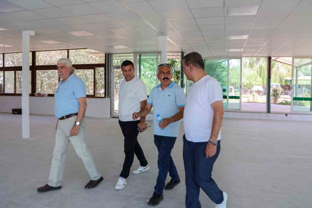 EFELER BELEDİYESİ SOSYAL TESİSLERİNDE ÇALIŞMALAR SÜRÜYOR