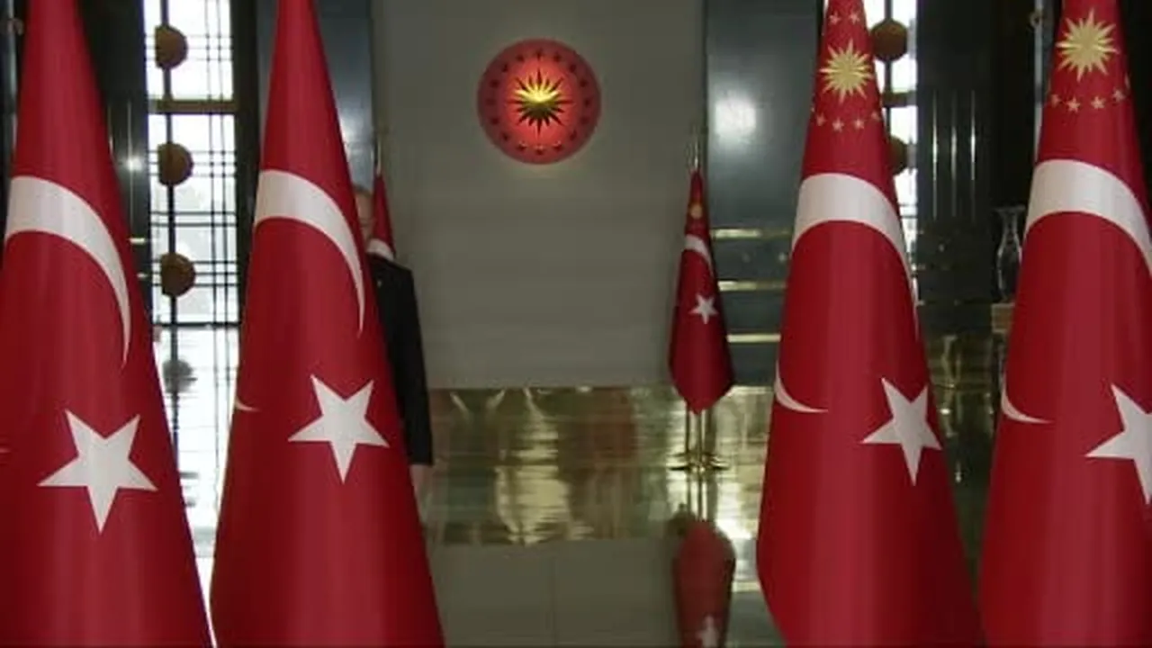 Cumhurbaşkanı Erdoğan, 29 Ekim Cumhuriyet Bayramı tebriklerini kabul etti