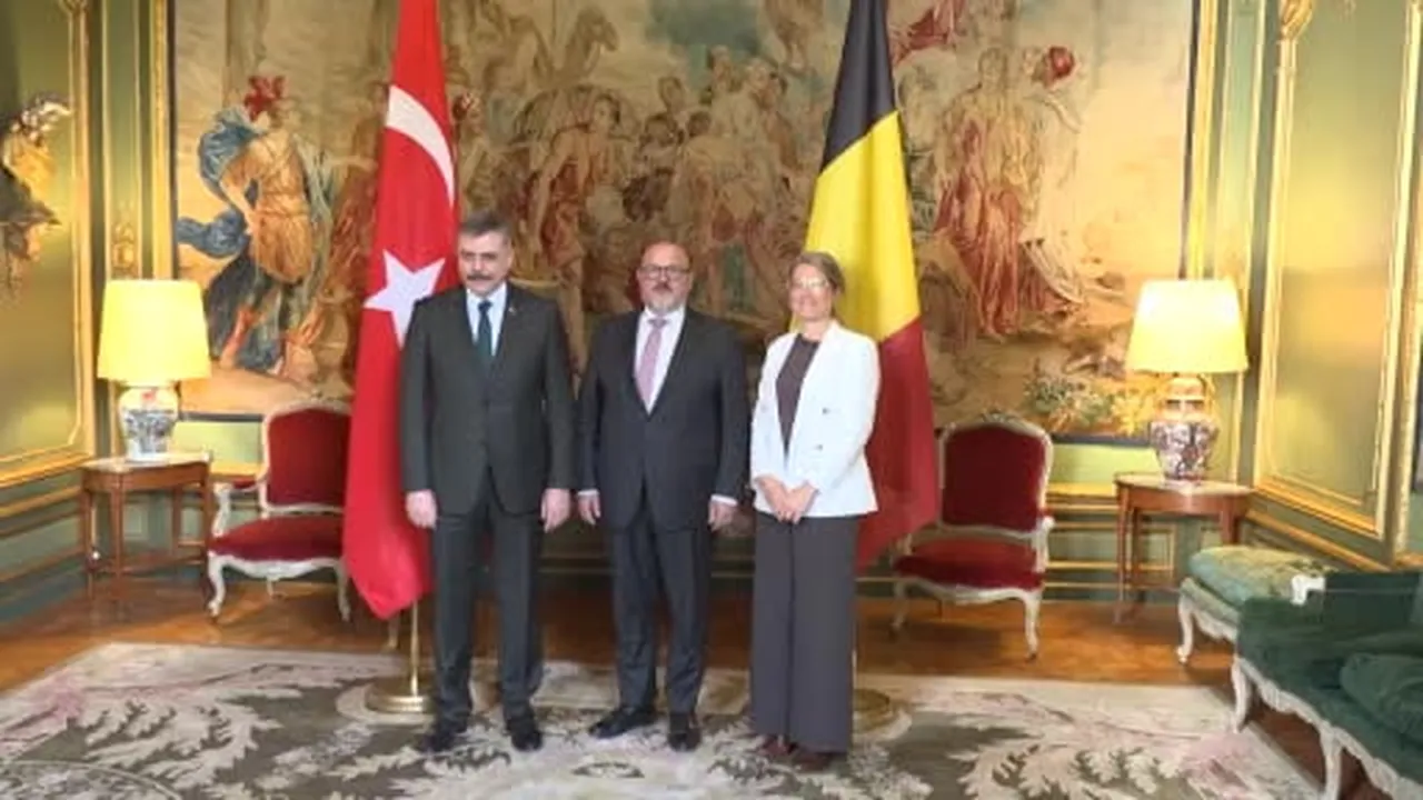 İçişleri Bakanı Mustafa Çiftçi, Türkiye-Belçika Dışişleri, Adalet ve İçişleri Bakanları Üçlü...