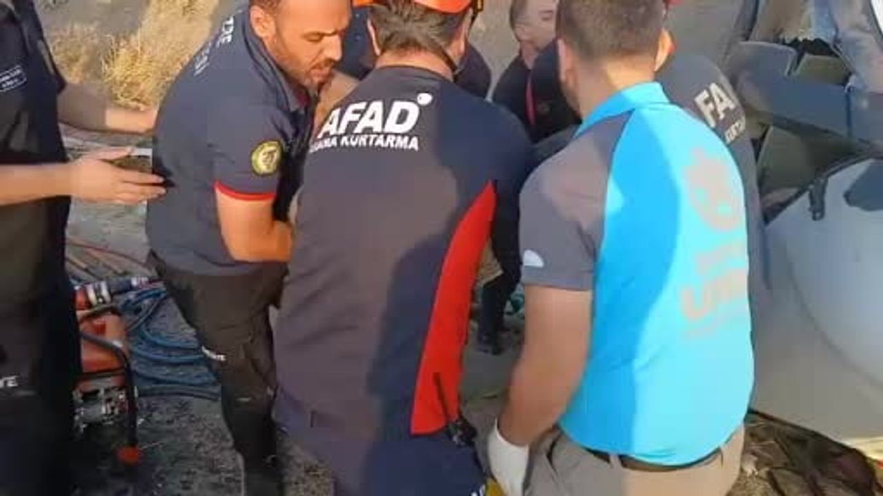 Şırnak'ta tır devrildi: 1 yaralı