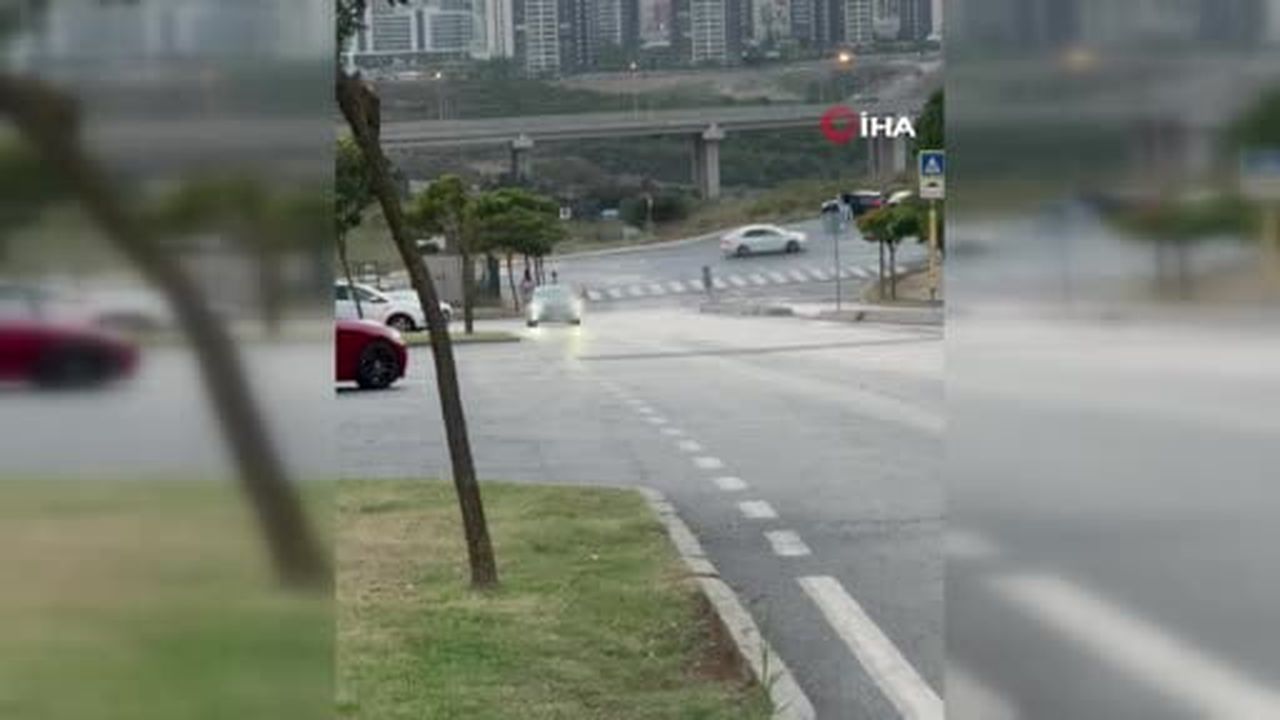 Başakşehir'de kiralık otomobille drift pahalıya patladı: 140 bin lira ceza