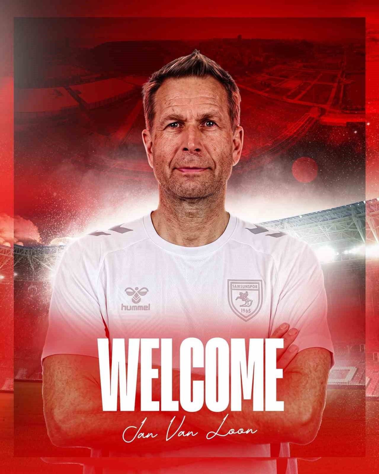 SAMSUNSPOR, FUTBOL AKADEMİ TEKNİK KOORDİNATÖRLÜĞÜ GÖREVİNE HOLLANDALI TEKNİK ADAM JAN VAN LOON'U...