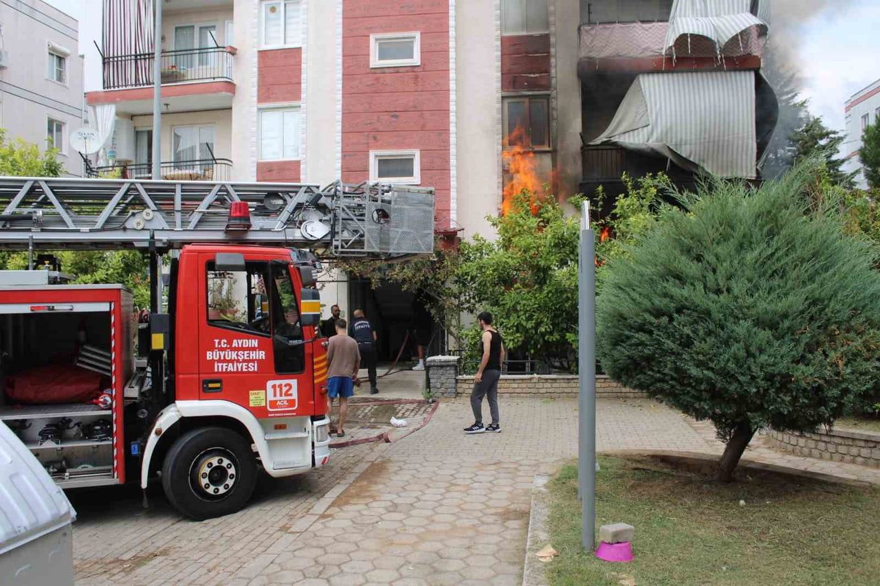AYDIN'IN EFELER İLÇESİNDE MEYDANA GELEN TÜP PATLAMASI NEDENİYLE ZOR DURUMDA KALAN AİLE İÇİN GİRNE...