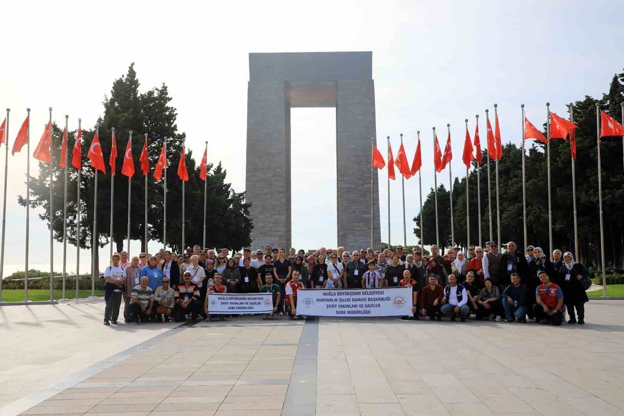 MUĞLA BÜYÜKŞEHİR BELEDİYESİ MUĞLA İLİNDE İKAMET EDEN 127 ŞEHİT AİLESİ İÇİN ÇANAKKALE GEZİSİ...
