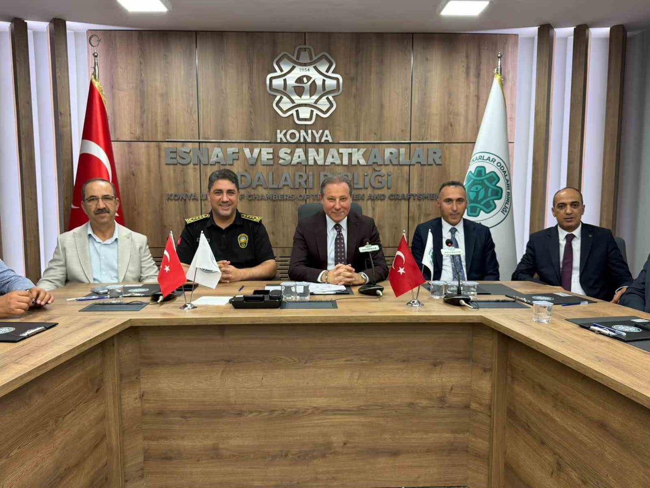 KONYA ESNAF VE SANATKARLAR ODALARI BİRLİĞİ (KONESOB) TARAFINDAN, ZABITA TEŞKİLATININ KURULUŞUNUN...