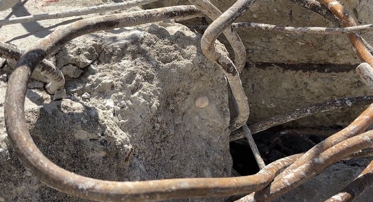 MALTEPE’DE ÇÖKEN BİNANIN BETON ÖRNEKLERİNDE DENİZ KABUĞU GÖRÜLDÜ