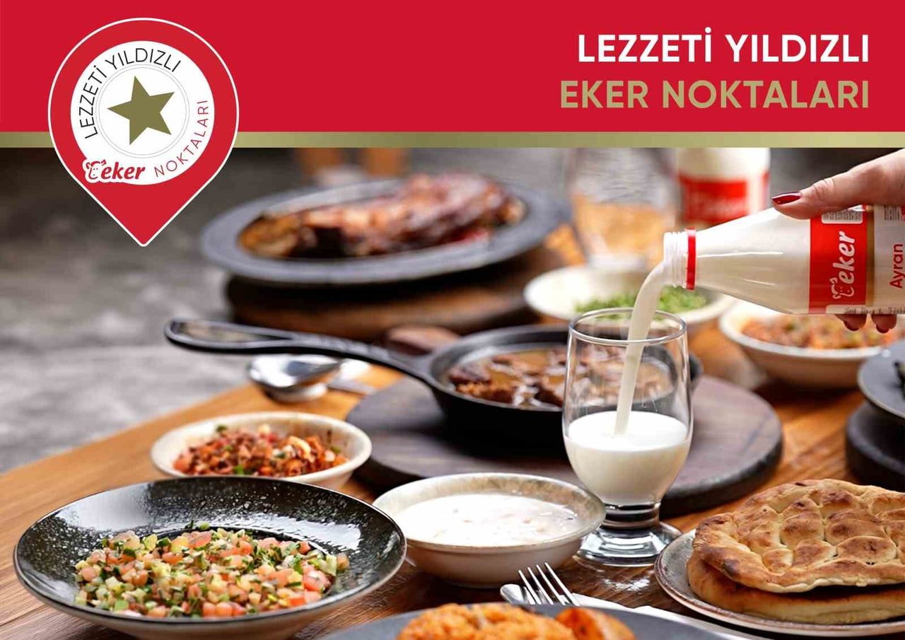 EKER SÜT ÜRÜNLERİ’NİN 2022 YILINDAN BU YANA SÜRDÜRDÜĞÜ 'LEZZETİ YILDIZLI EKER NOKTALARI'...
