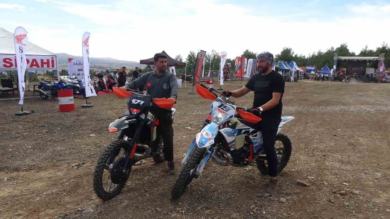 MOTOSİKLET SAYISI OTOMOBİLİ 3'E KATLAYAN KİLİS'TE MOTOFEST BAŞLADI
