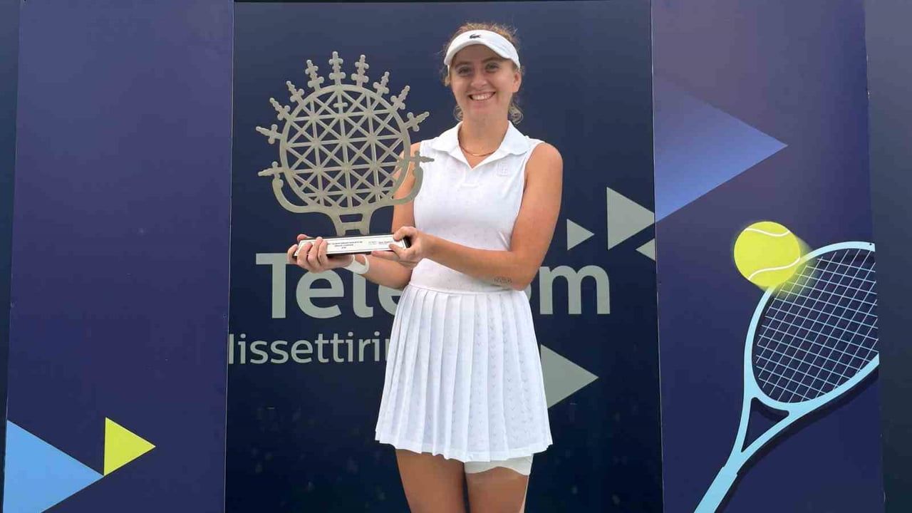 ANKARA’DA TOPSPİN TENİS SPOR KULÜBÜ’NDE DÜZENLENEN WTA 125 SEVİYESİNDEKİ TÜRK TELEKOM ANKARA OPEN...