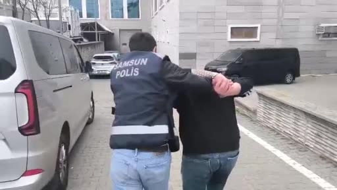 Samsun’da 8 yıl 4 ay hapis cezasıyla aranan şahıs yakalandı