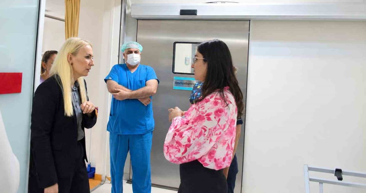 MUĞLA İL SAĞLIK MÜDÜRÜ DR. ERİŞ BAŞARAN AKÇA, DALAMAN DEVLET HASTANESİ VE FETHİYE’DE...