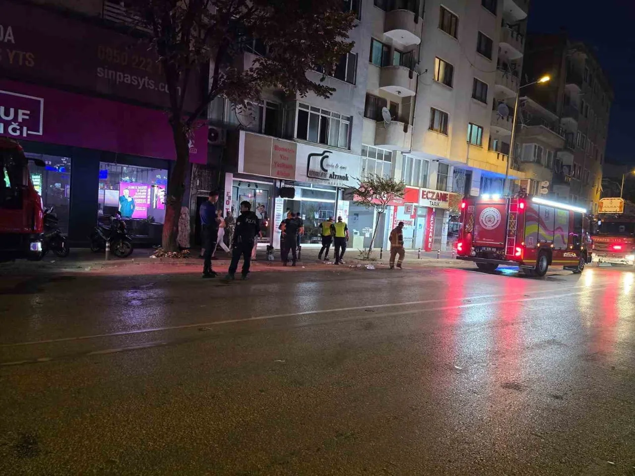 BURSA’DA YANGIN PANİĞİ