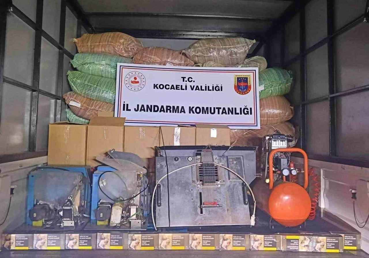 KOCAELİ’DE DÜZENLENEN OPERASYONDA, PİYASA DEĞERİ YAKLAŞIK 4 MİLYON TL OLAN 1 MİLYON 750 BİN İÇİ...