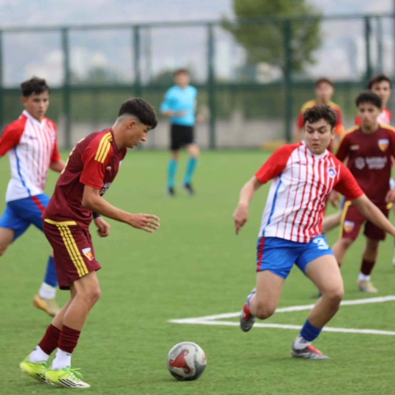 U17 GELİŞİM LİGİ 17. GRUP 1. HAFTA KARŞILAŞMASINDA KAYSERİSPOR, EVİNDE KAHRAMANMARAŞ...