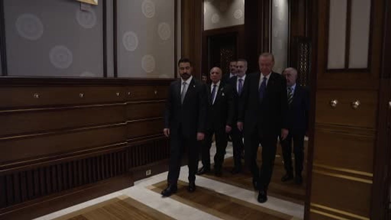 Cumhurbaşkanı Erdoğan, Irak Başbakanı Zeydi’yi kabul etti