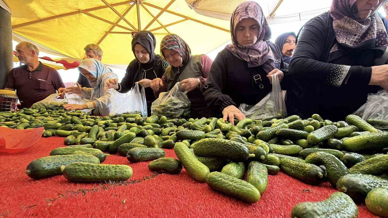 BOLU’DA HAVA SICAKLIKLARININ DÜŞMESİYLE BİRLİKTE KIŞLIK ERZAK HAZIRLIĞINA BAŞLAYAN VATANDAŞLAR...