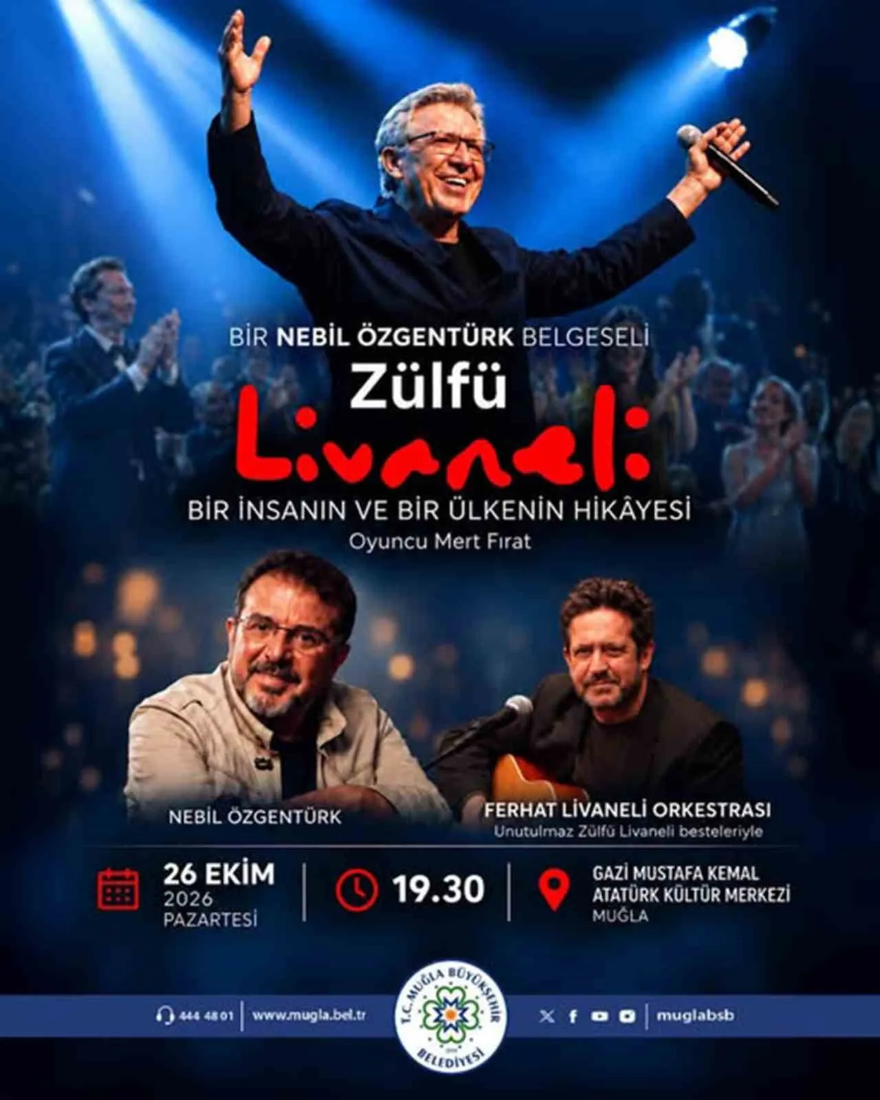 MUĞLA BÜYÜKŞEHİR BELEDİYESİ, CUMHURİYET’İN 103. YILI KUTLAMALARI KAPSAMINDA SANAT VE MÜZİK DOLU...