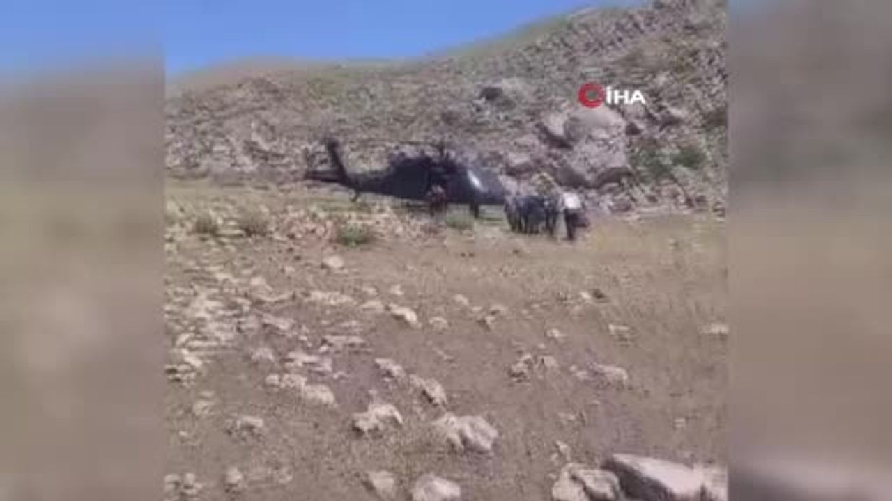 Şırnak'ta nefes kesen kurtarma operasyonu: Yaylada baygın halde mahsur kalan kadın helikopterle...