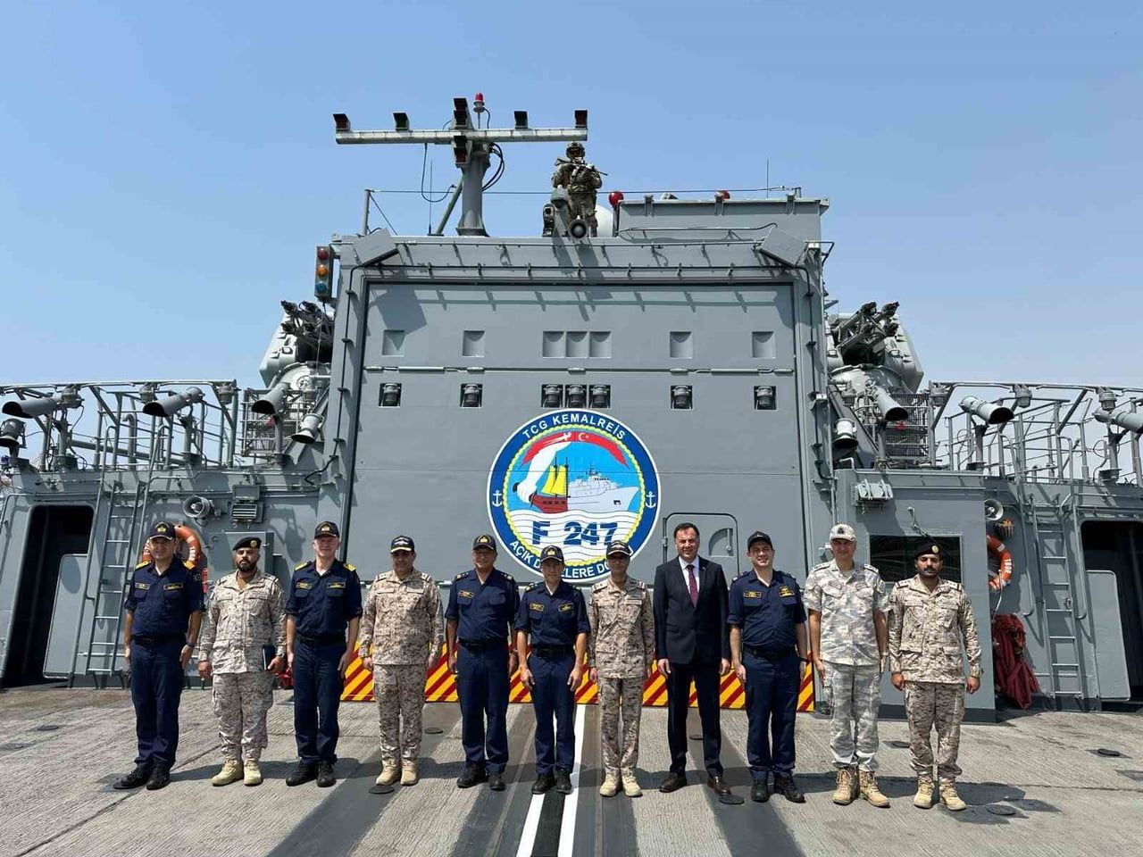 MİLLİ SAVUNMA BAKANLIĞI (MSB), TCG KEMALREİS FIRKATEYNİNİN SUUDİ ARABİSTAN’IN CİDDE KENTİNDE LİMAN...