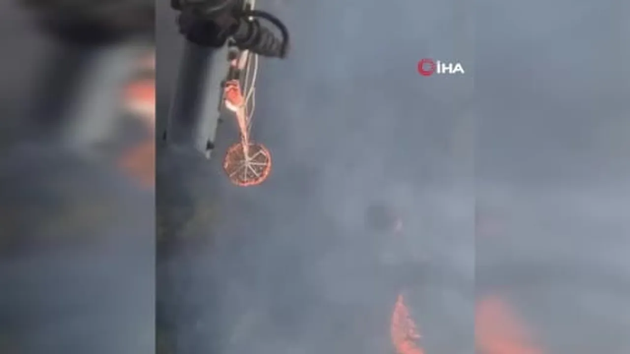 Adana’da orman yangını