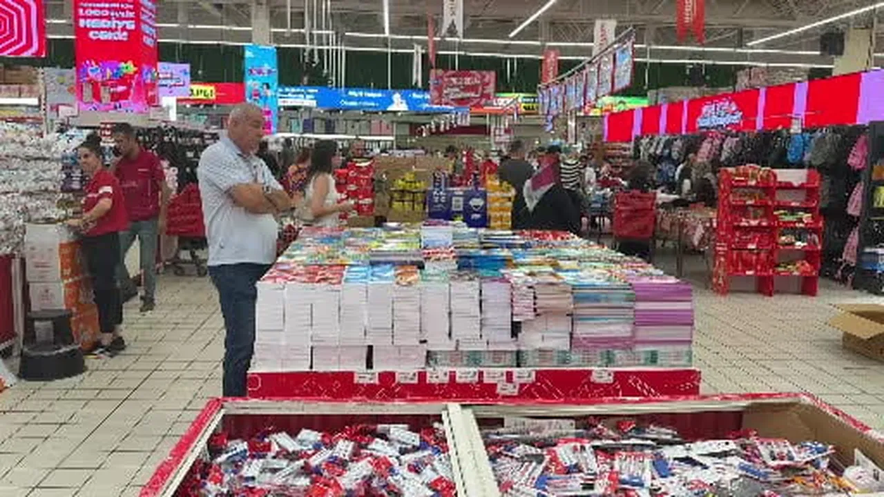 Okulların açılmasına kısa süre kala velilerin kırtasiye telaşı başladı